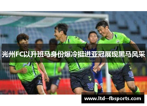光州FC以升班马身份爆冷挺进亚冠展现黑马风采 光州FC以升班马身份爆冷挺进亚冠展现黑马风采